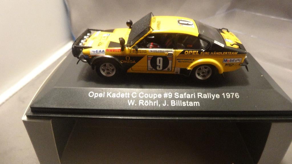 CMR Opel Kadett C CoupeSafari Rallye 1976 W. Rohrl 1:43, Ophalen of Verzenden, Nieuw, Auto, Overige merken