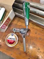 Tapkraan Heineken Amstel lens, Verzenden, Glas of Glazen, Overige merken