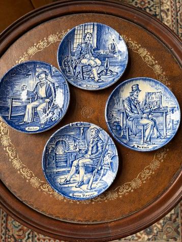 Set van Engelse bordjes Wedgwood beschikbaar voor biedingen