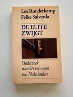 Lex Runderkamp & Feike Salverda – De elite zwijgt, Ophalen of Verzenden, Zo goed als nieuw, Economie en Marketing, Runderkamp