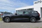 Volvo V60 2.0 T5 Momentum Leer | Stoelverwarming + achter +, 4 cilinders, Zwart, 92 €/maand, 750 kg