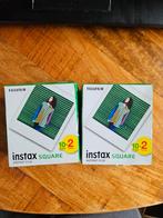 2x20 Instax square fotopapier, Audio, Tv en Foto, Fotografie | Fotopapier, Nieuw, Ophalen