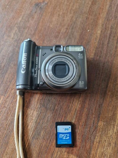 Canon PowerShot A590 IS - Compact Camera, Audio, Tv en Foto, Fotocamera's Digitaal, Gebruikt, Compact, Canon, 4 t/m 7 keer, Ophalen of Verzenden