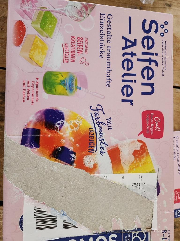 Seifen Atelier - Beschadigde doos, Ophalen of Verzenden, Gebruikt, Knutselwerk