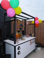 Luxe Bar op wielen Buiten/Binnen, Tuin en Terras, Buitenkeukens, Ophalen, Zo goed als nieuw