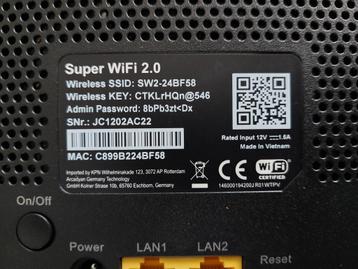 KPN SUPER WIFI 2.0 VERSTERKER.  beschikbaar voor biedingen