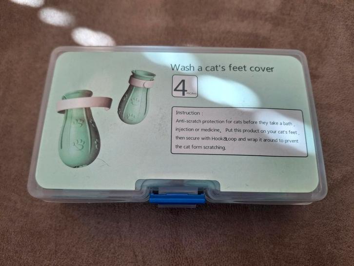 Katten voetjes / pootjes bescherming, Dieren en Toebehoren, Katten-accessoires, Zo goed als nieuw, Ophalen of Verzenden