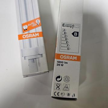 Osram Dulux D lamp - G24d-3 - 26W (9 stuks) beschikbaar voor biedingen