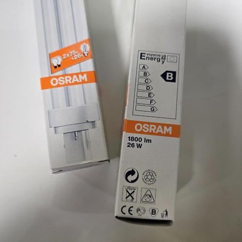Osram Dulux D lamp - G24d-3 - 26W (9 stuks), Huis en Inrichting, Lampen | Losse lampen, Nieuw, Overige typen, E27 (groot), Ophalen