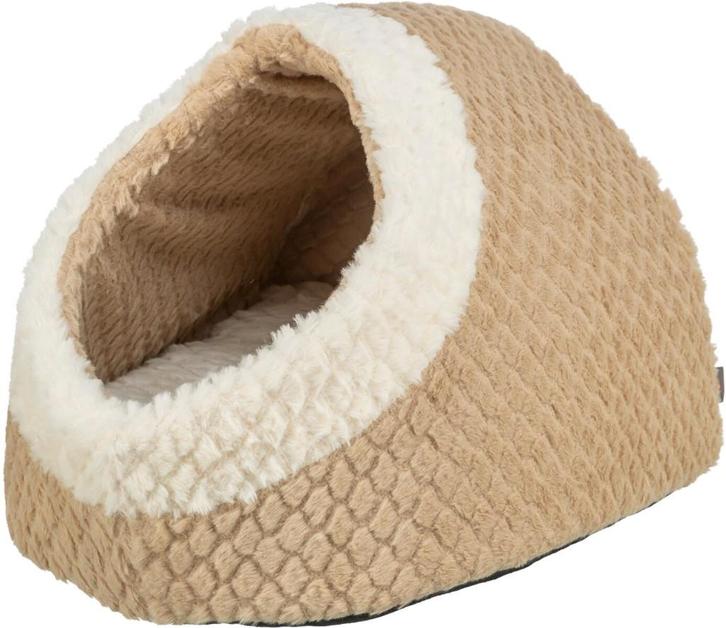 Kattenmand iglo Kaline Mio bruin crème nu voor € 24,95, Dieren en Toebehoren, Kattenmanden, Nieuw, Overige, Ophalen of Verzenden
