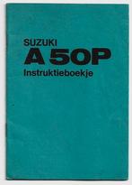 Suzuki A50 P instructieboek handleiding bromfiets (5081z), Ophalen of Verzenden, Zo goed als nieuw