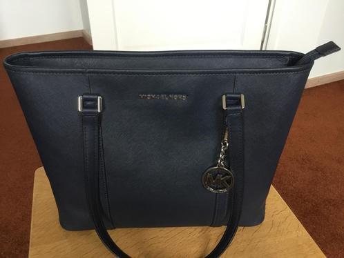 Mooie originele tas, merk Michael Kors, blauw, Sieraden, Tassen en Uiterlijk, Tassen | Damestassen, Gebruikt, Overige typen, Blauw