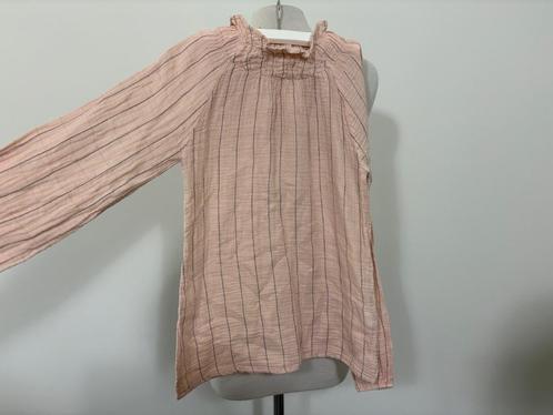 Roze Buho top blouse 140, Kinderen en Baby's, Kinderkleding | Maat 146, Zo goed als nieuw, Meisje, Overhemd of Blouse, Verzenden