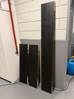 LACK wandplanken IKEA zwartbruin, Ophalen, Gebruikt