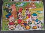 Puzzel wolf en 3 biggen 70 stukjes, Ophalen of Verzenden, Meer dan 50 stukjes