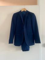 Net heren pak C&A donkerblauw, Kleding | Heren, Kostuums en Colberts, Blauw, Zo goed als nieuw, Maat 46 (S) of kleiner, C&A