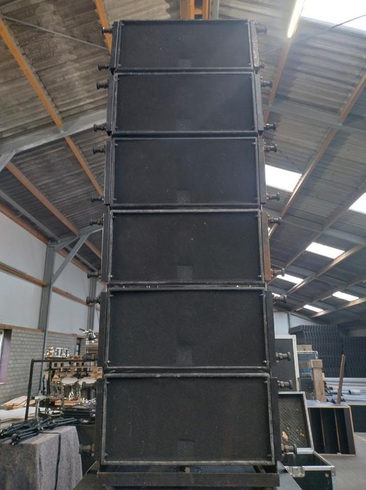 Line array kasten met vliegframes, Audio, Tv en Foto, Luidsprekers, Gebruikt, Overige typen, 120 watt of meer, Ophalen