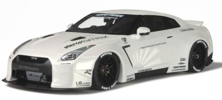 Nissan GT-R R35 Liberty Walk ducktail Limited New!!! 1/18, Hobby en Vrije tijd, Modelauto's | 1:18, Nieuw, Auto, Overige merken