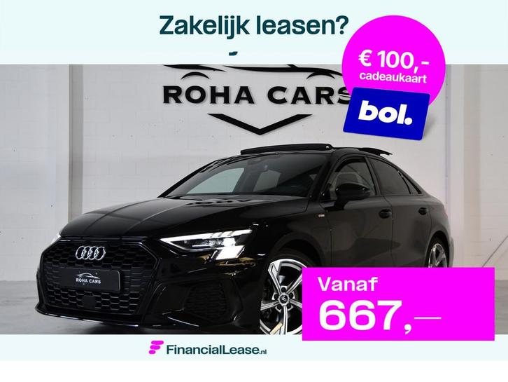 Audi A3 A3 Lim 35 TFSI S-tronic S-line, Auto's, Audi, Bedrijf, Lease, Financial lease, A3, ABS, Achteruitrijcamera, Airbags, Airconditioning