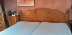 Massief eikenhouten bed ombouw, Huis en Inrichting, Slaapkamer | Complete slaapkamers, Ophalen, Gebruikt, Tweepersoons
