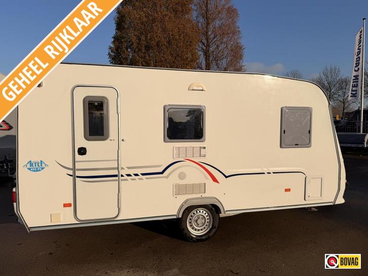 Adria Altea 432 PX, Caravans en Kamperen, Caravans, Bedrijf, tot en met 4, 750 - 1000 kg, Treinzit, Adria, Frans bed, Overige typen