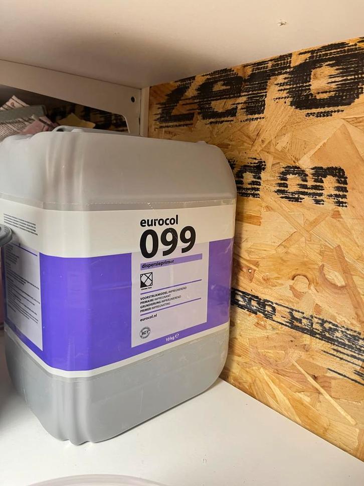 Eurocol 099 Dispersieprimer - 10kg, Doe-het-zelf en Verbouw, Verf, Beits en Lak, Nieuw, Verf, 5 tot 10 liter, Overige kleuren