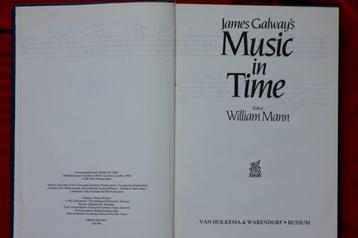 Music in: time, james galway. 383 Blz. Prachtig gebonden 