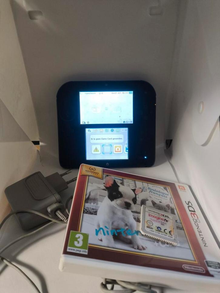Nintendo 2DS met games - Gebruikte staat, Spelcomputers en Games, Spelcomputers | Nintendo 2DS en 3DS, Gebruikt, 2DS, Zwart, Met games