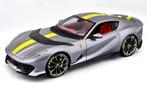 Ferrari 812 Competizione silver Burago Signiture 1:18 ! C4F, ., Burago, Nieuw, Ophalen of Verzenden