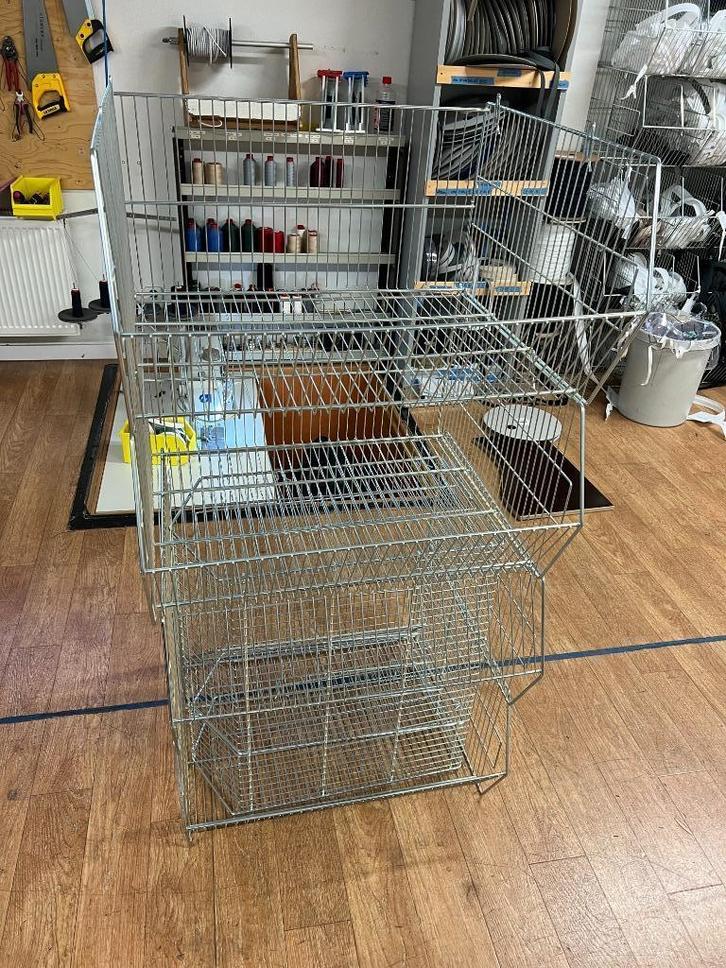 Partijtje draadmanden, Zakelijke goederen, Kantoor en Winkelinrichting | Magazijn, Stelling en Opslag, Ophalen