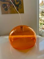 Oranje Kartell FL/Y Hanglamp. Oranje kunststof design lamp, Ophalen, Kunststof, 50 tot 75 cm, Zo goed als nieuw