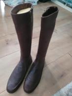 Bruine laarzen mt 41,5 Footnotes ENKEL OP TE HALEN IN UTRECH, Kleding | Dames, Schoenen, Hoge laarzen, Bruin, Ophalen of Verzenden