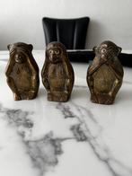 Antieke braas monkey brons of messing, Antiek en Kunst, Ophalen of Verzenden