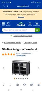 Obelink campingkast met 6 vakken, Caravans en Kamperen, Ophalen, Gebruikt, Campingkast