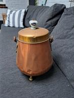 Antieke Koperen Doofpot met Deksel, Ophalen, Koper