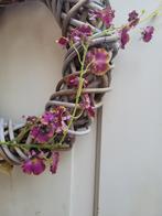 Krans met wilde orchideeën foto 1 t/m 3, Heikant 21 Kaatsheuvel, Belle Vieille Brocante, Nieuw, Ophalen of Verzenden