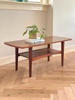 Vintage salontafel teak hout jaren 50/60, Huis en Inrichting, Ophalen, Gebruikt, 100 tot 150 cm, 50 tot 100 cm