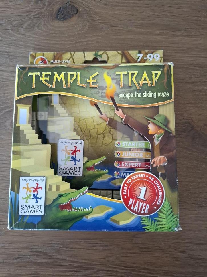 Temple Trap, Hobby en Vrije tijd, Gezelschapsspellen | Overige, Nieuw, Een of twee spelers, Ophalen of Verzenden