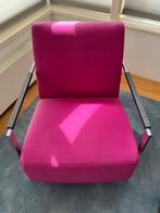 Fauteuil model Alowa. Kleur Fuchsia, Gebruikt, Stof, Ophalen of Verzenden