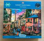 Gibsons puzzel Sunset Paris 1000 stukjes, Hobby en Vrije tijd, Denksport en Puzzels, Ophalen of Verzenden, 500 t/m 1500 stukjes