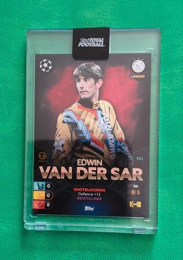 Edwin van de Sar Ajax Topps Total Football  beschikbaar voor biedingen