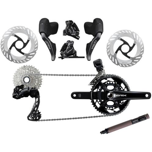 Russellbikes: Gravelbike Groepset Shimano GRX-825 Di2 2x12sp, Fietsen en Brommers, Fietsonderdelen, Nieuw, Ophalen of Verzenden