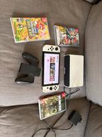 Nintendo Switch met 3 Games - Zo Goed Als Nieuw, Avontuur en Actie, Online, 1 speler, Ophalen of Verzenden