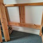 Houten 1 persoons bedframe inclusief spiraalbodem, Ophalen, 90 cm, Eenpersoons, Zo goed als nieuw