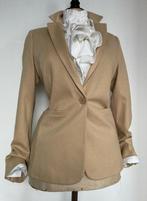 Trenchcoat maat 38 M beige jas mantel jasje viscose, Ophalen of Verzenden, Zo goed als nieuw, Maat 38/40 (M), Blauw