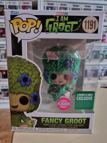 Funko Fancy Groot 1191 Flocked Barnes & Nobles exclusive beschikbaar voor biedingen