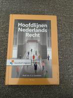 Hoofdlijnen Nederlands Recht - Loonstra, Boeken, Ophalen of Verzenden, Gamma, Nieuw, HBO