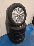 ❄️Originele VW Clayton velgen 16 inch WINTER Continental T6, 16 inch, Banden en Velgen, Bestelwagen, Gebruikt