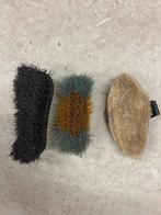 Borstel set van 3 borstels, Dieren en Toebehoren, Ophalen of Verzenden, Gebruikt