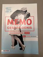 Memo Geschiedenis examenkatern HAVO, Ophalen of Verzenden, Zo goed als nieuw, HAVO, Geschiedenis